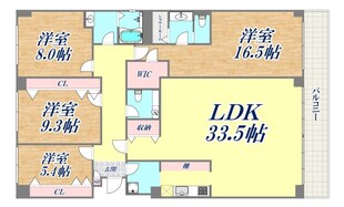 タウンハウス六甲の物件間取画像